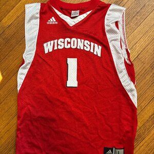 🏀 Wisconsin Badgers Basketball Jersey #1 | Youth L